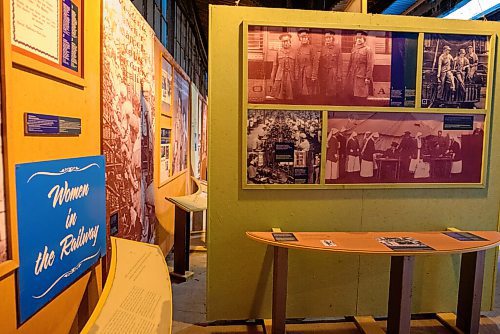 JESSE BOILY  / WINNIPEG FREE PRESS
The Women of the Railway exhibit at the Winnipeg Railway Museum on Friday. Friday, July 10, 2020.
Reporter: