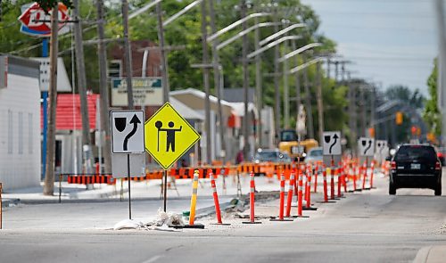 JOHN WOODS / WINNIPEG FREE PRESS
Street construction has been interfering with local businesses on Sargent Avenue in Winnipeg, Sunday, July 12, 2020. Businesses had to deal with COVID-19 closures and now construction.

Reporter: Ben