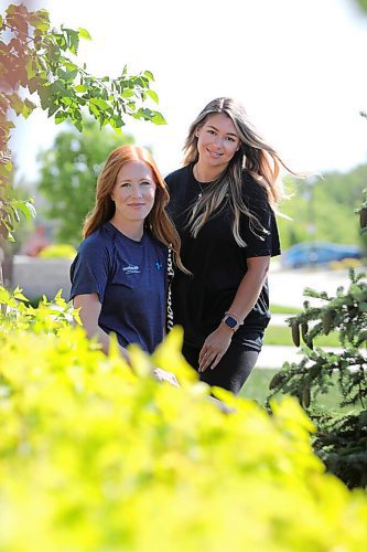 RUTH BONNEVILLE / WINNIPEG FREE PRESS

VOLUNTEERS

Portrait of  Monica Manaigre (right, blond) and Rachel Gordon (red hair) for the July 20 edition of the Volunteers column/. They co-chair the organizing committee for Motionball. 

Motionball is an annual Special Olympics fundraiser that brings people from the community together with Special Olympics athletes for a day-long competition that includes a variety of sports.

Aaron Epp story. 

July 17th, 2020