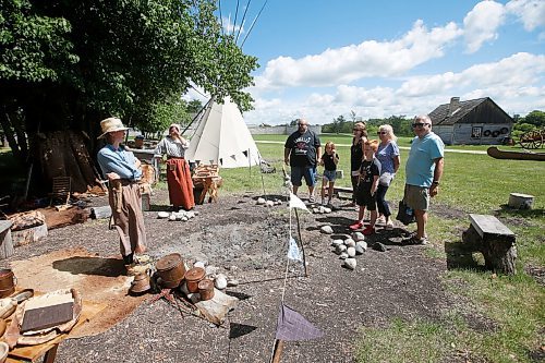 JOHN WOODS / WINNIPEG FREE PRESS
Interpreters tell the history of Lower Fort Garry Sunday, July 19, 2020. The park opened to visitors on Tuesday.

Reporter: desilva
