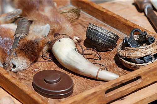 JOHN WOODS / WINNIPEG FREE PRESS
Some artifacts on display that help tell the history of Lower Fort Garry Sunday, July 19, 2020. The park opened to visitors on Tuesday.

Reporter: desilva