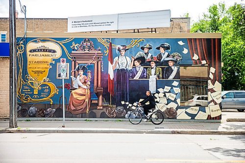 MIKAELA MACKENZIE / WINNIPEG FREE PRESS

The A Womens Parliament mural at Sargent Avenue and Furby Street in Winnipeg on Monday, July 20, 2020. For Brenda Suderman story.
Winnipeg Free Press 2020.