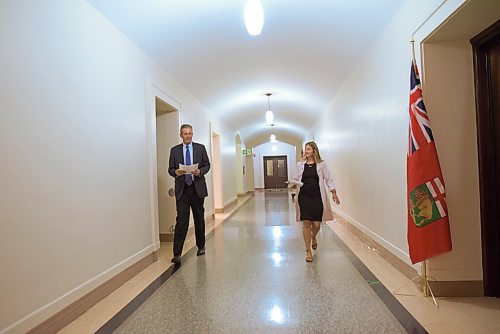 JESSE BOILY  / WINNIPEG FREE PRESS
Premier Brian Pallister speaks to media at the legislative building on Tuesday. The premier said that the province is getting ready to move intuits Phase 4 of reopening.  Tuesday, July 21, 2020.
Reporter: