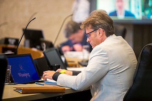 MIKAELA MACKENZIE / WINNIPEG FREE PRESS

Councillor Kevin Klein at the last council meeting before summer break at City Hall in Winnipeg on Thursday, July 23, 2020. For Joyanne story.
Winnipeg Free Press 2020.