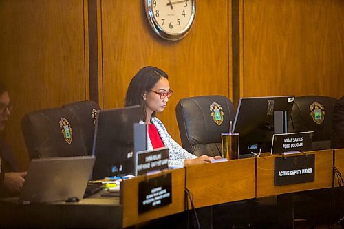 MIKAELA MACKENZIE / WINNIPEG FREE PRESS

Councillor Vivian Santos at the last council meeting before summer break at City Hall in Winnipeg on Thursday, July 23, 2020. For Joyanne story.
Winnipeg Free Press 2020.