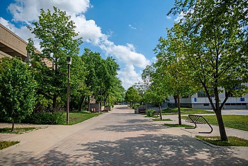 JESSE BOILY  / WINNIPEG FREE PRESS
An empty campus at the University of Manitoba on Friday. UofM will keep only two residences open for the fall semester with single occupancy.  Friday, July 24, 2020.
Reporter: Maggie