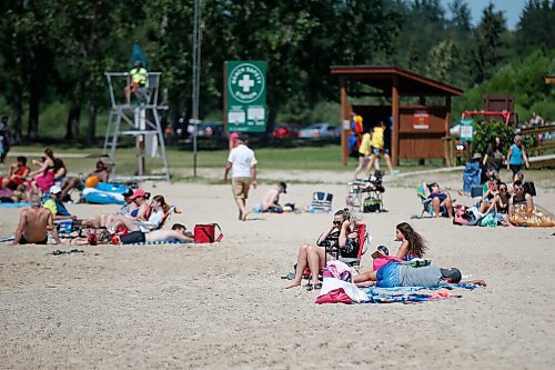 JOHN WOODS / WINNIPEG FREE PRESS
Beach-goers enjoy the great weather at Birds Hill Park Sunday, July 26, 2020. . 

Reporter:?