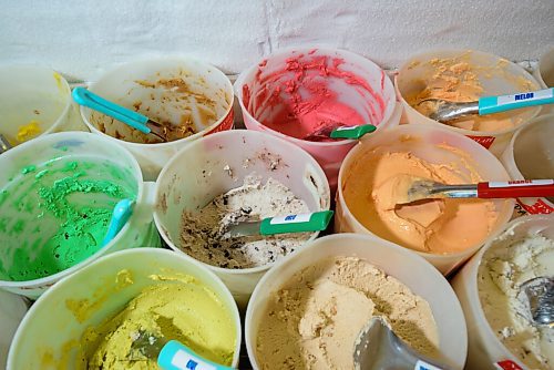 JESSE BOILY  / WINNIPEG FREE PRESS
House made Gelati at Nuccis Gelati on Friday. Nuccis is part of Folkloramas scavenger hunt of of local destinations and restaurants. Friday, July 31, 2020.
Reporter: Eva Wasney