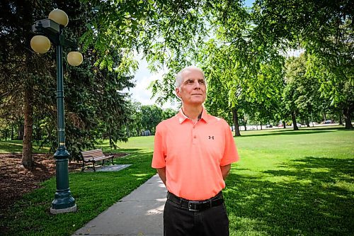 Daniel Crump / Winnipeg Free Press. Nello Altomare, NDP MLA for Transcona and the party's education critic, announced this week he's in remission and cancer-free, after a months-long battle with Stage 2 Hodgkin's lymphoma. Altomare says the experience has changed his view on politics. August 1, 2020.