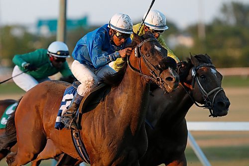 JOHN WOODS / WINNIPEG FREE PRESS
Horses race at Assinaboia Downs in Winnipeg Monday, August 3, 2020. 

Reporter: bell