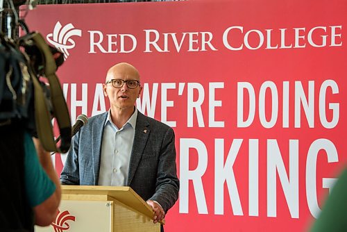 JESSE BOILY  / WINNIPEG FREE PRESS
President and CEO of Red River College Fred Meier at the Red River College on Wednesday. Wednesday, Aug. 5, 2020.
Reporter: Maggie