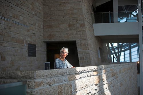 MIKAELA MACKENZIE / WINNIPEG FREE PRESS

Pauline Rafferty, acting president and CEO of the Canadian Museum of Human Rights, poses for a portrait in the museum in Winnipeg on Wednesday, Aug. 5, 2020. For Dan Lett story.
Winnipeg Free Press 2020.