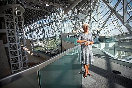 MIKAELA MACKENZIE / WINNIPEG FREE PRESS

Pauline Rafferty, acting president and CEO of the Canadian Museum of Human Rights, poses for a portrait in the museum in Winnipeg on Wednesday, Aug. 5, 2020. For Dan Lett story.
Winnipeg Free Press 2020.