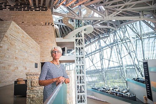 MIKAELA MACKENZIE / WINNIPEG FREE PRESS

Pauline Rafferty, acting president and CEO of the Canadian Museum of Human Rights, poses for a portrait in the museum in Winnipeg on Wednesday, Aug. 5, 2020. For Dan Lett story.
Winnipeg Free Press 2020.