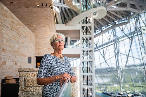 MIKAELA MACKENZIE / WINNIPEG FREE PRESS

Pauline Rafferty, acting president and CEO of the Canadian Museum of Human Rights, poses for a portrait in the museum in Winnipeg on Wednesday, Aug. 5, 2020. For Dan Lett story.
Winnipeg Free Press 2020.