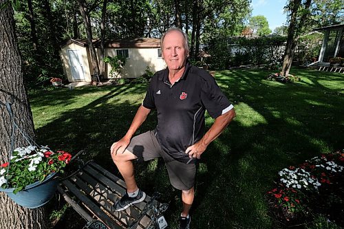 SHANNON VANRAES/WINNIPEG FREE PRESS
Phil Hudson, photographed at his Winnipeg home on August 5, 2020, is the Wesmen women's volleyball coach.