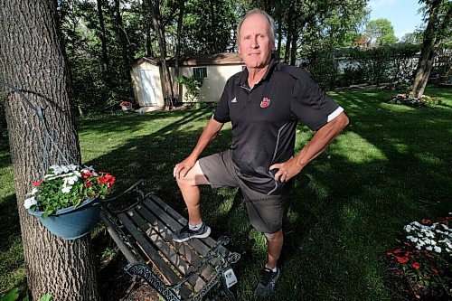 SHANNON VANRAES/WINNIPEG FREE PRESS
Phil Hudson, photographed at his Winnipeg home on August 5, 2020, is the Wesmen women's volleyball coach.