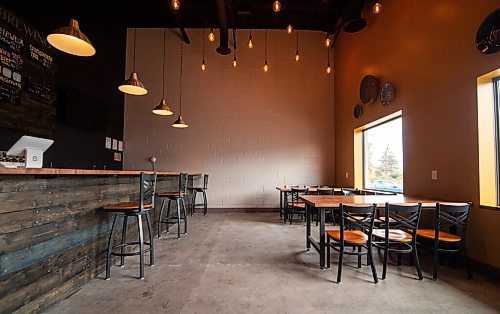 Mike Sudoma / Winnipeg Free Press
Oxus Brewing Company taproom is re-opened and ready for business after closing 1 day after their grand opening March 14, 2020
August 7, 2020