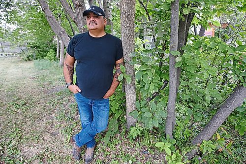 JOHN WOODS / WINNIPEG FREE PRESS
James Favel, former director of the Bear Clan, is photographed at his home in Winnipeg Sunday, August 9, 2020. Favel was removed recently by the Bear Clan board.

Reporter: Sinclair