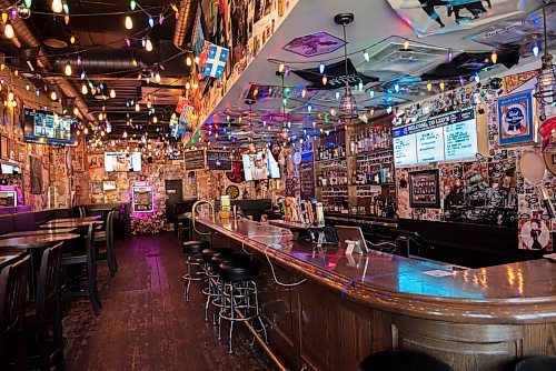 JESSE BOILY / WINNIPEG FREE PRESS
The dining room at Leopold's on Academy on Tuesday, Aug. 11, 2020.
Reporter: ??