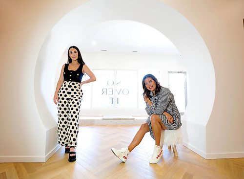 RUTH BONNEVILLE / WINNIPEG FREE PRESS

Biz - So Over It Location

Photos of  Rachel Solomon and Jordan Blair (checkered dress), co-owners of So Over It, at their new location at 782 Corydon Ave.

A luxury consignment shop that started back in 2017 by Rachel Solomon and Jordan Blair  (checkered dress) is opening up at a new location 782 Corydon Ave. 

The pair originally did their business online only, then moved into a walk-up studio on Corydon, and now that their business has been so successful, they are once again moving locations. The new store will be ground level, feature top notch service  



 Aug 10th, 2020