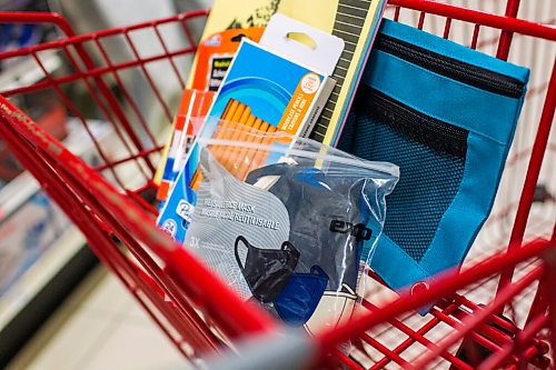 MIKAELA MACKENZIE / WINNIPEG FREE PRESS

Non-medical face masks with school supplies for a photo illustration in Winnipeg on Wednesday, Aug. 12, 2020. For Maggie Macintosh story.
Winnipeg Free Press 2020.