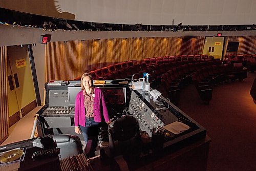 JESSE BOILY / WINNIPEG FREE PRESS
Nicole Desautels, a science communicator, shows displays some of the solar system at the planetarium on Wednesday, Aug. 12, 2020. The planetarium will be opening to the public on Thursday. 
Reporter: Standup