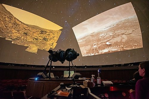 JESSE BOILY / WINNIPEG FREE PRESS
 The planetarium will be opening to the public on Thursday. 
Reporter: Standup