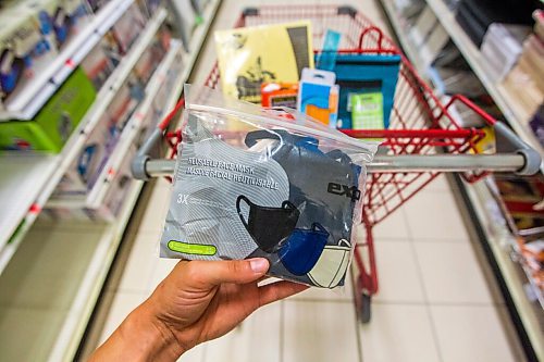 MIKAELA MACKENZIE / WINNIPEG FREE PRESS

Non-medical face masks with school supplies for a photo illustration in Winnipeg on Wednesday, Aug. 12, 2020. For Maggie Macintosh story.
Winnipeg Free Press 2020.