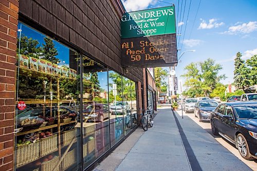 MIKAELA MACKENZIE / WINNIPEG FREE PRESS

G.J. Andrews Food & Wine Shoppe on Academy Road in Winnipeg on Wednesday, Aug. 12, 2020.