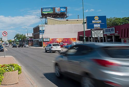 JESSE BOILY  / WINNIPEG FREE PRESS
A Restart MB sign along Portage Ave. on Wednesday. The Manitoba government has launched an advertising campaign for Restart MB promoting the reopening of the economy.  Wednesday, Aug. 12, 2020.
Reporter: