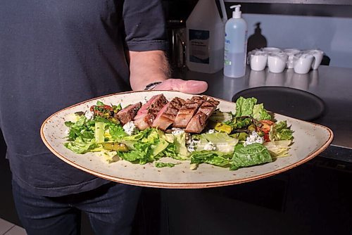 JESSE BOILY  / WINNIPEG FREE PRESS
The steak salad at Capital Grill in Charleswood on Friday. Friday, Aug. 14, 2020.
Reporter: Allison