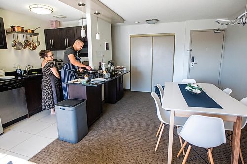 MIKAELA MACKENZIE / WINNIPEG FREE PRESS

Joshua Zacharias and Samantha Moran, the chefs behind Stefan (a high-end supper club they run out of their downtown apartment), make quail two ways in their kitchen in Winnipeg on Monday, Aug. 17, 2020. For Eva Wasney story.
Winnipeg Free Press 2020.