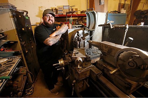 JOHN WOODS / WINNIPEG FREE PRESS
Ryan Slobodesky, shop manager at Multicrete Systems who caught COVID-19 in March, is photographed in the companys shop in Winnipeg Tuesday, August 18, 2020. 

Reporter: Gabby