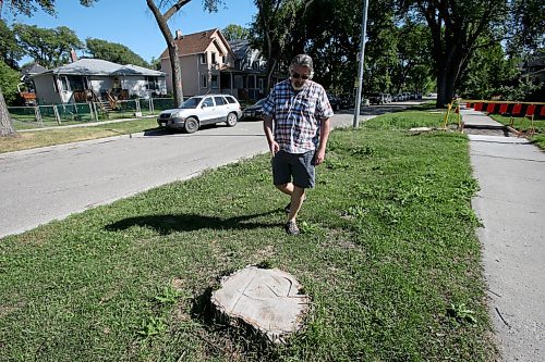 SHANNON VANRAES/WINNIPEG FREE PRESS
Oly Backstrom has been mapping disappearing elm trees in the Earl Grey neighbourhood.
Melissa Martin column for 49.8