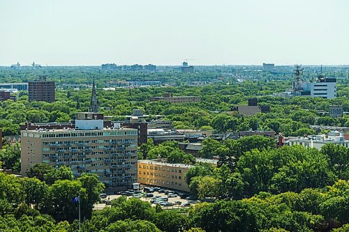 MIKAELA MACKENZIE / WINNIPEG FREE PRESS

The tree canopy looking towards Osborne Village, as seen from the Woodsworth Building, in Winnipeg on Wednesday, Aug. 19, 2020. For Gabrielle Piche.
Winnipeg Free Press 2020.