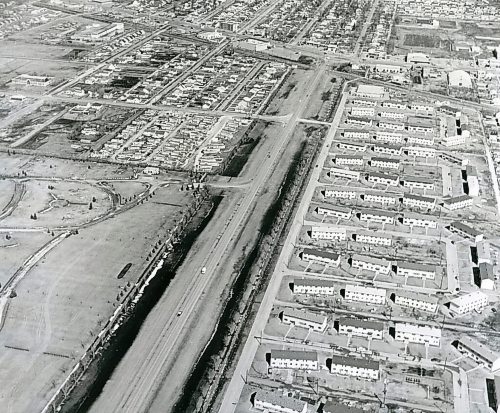 WINNIPEG FREE PRESS FILES

Fort Garry looking east along McGillivray towards Pembina Hwy.
1961