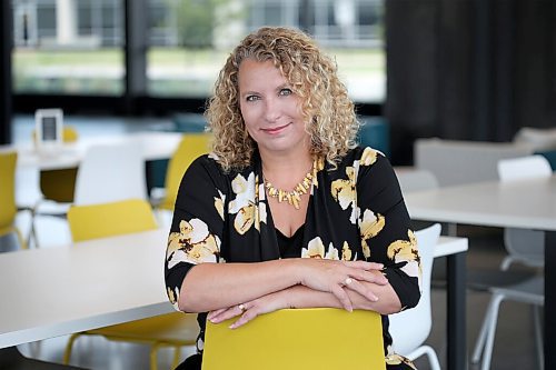 SHANNON VANRAES/WINNIPEG FREE PRESS
Joelle Foster, CEO of North Forge, at the company's Winnipeg office on Friday August 28, 2020.