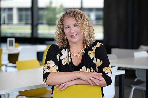 SHANNON VANRAES/WINNIPEG FREE PRESS
Joelle Foster, CEO of North Forge, at the company's Winnipeg office on Friday August 28, 2020.