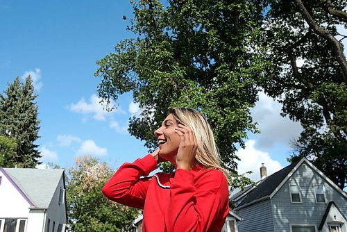 SHANNON VANRAES/WINNIPEG FREE PRESS
Sarah Nick, photographed in Winnipeg's North End on Friday August 28, 2020, has received support from Winnipeg and beyond after Energy 106 terminated her in favour of a male radio host most notable for his sexist and transphobic comments.