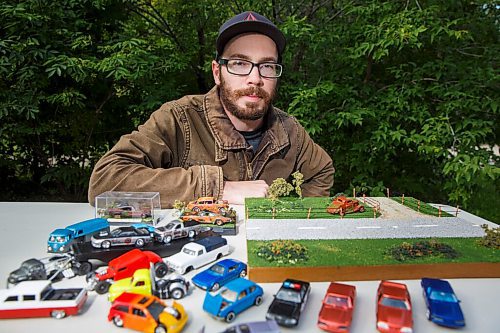 MIKE DEAL / WINNIPEG FREE PRESS
Daniel Walker, a member of 204HotWheels, a local group devoted to Hot Wheels cars (about 600 members in the city). What sets Daniel apart from the rest is that besides collecting cars, he also has gotten into customizing Hot Wheels, swapping out tires, inserting engines, and repainting. He also makes small dioramas turning Hot Wheel cars into old rusted cars that look like they have been abandoned in a field.
200909 - Wednesday, September 09, 2020.