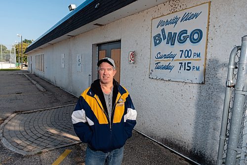 JESSE BOILY  / WINNIPEG FREE PRESS
Murray Cunningham, president at the  Varsity View Community Centre which hasnt seen any socials this year, stands outside the community centre on Wednesday. Wednesday, Sept. 9, 2020.
Reporter: