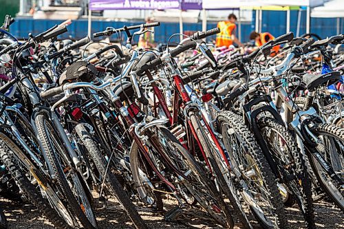 Mike Sudoma / Winnipeg Free Press
A massive pile of junked bikes at the Brady Landfill which are ready to get refurbished and donated to a new home via the WRENCHs Empty the Fill initiative
September 12, 2020