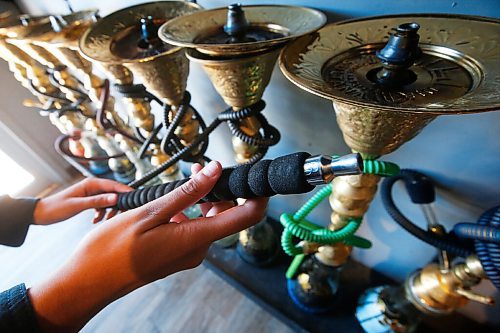 JOHN WOODS / WINNIPEG FREE PRESS
Hookahs are photographed at Arabian Dreams Restaurant and Hookah Lounge in Winnipeg Wednesday, September 16, 2020. The province is banning hookah use in restaurants

Reporter: ?