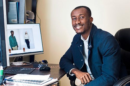 MIKAELA MACKENZIE / WINNIPEG FREE PRESS

Joshua Akom, co-founder of Thriftsome (a new online-only thrift store), poses for a portrait with the website in Winnipeg on Thursday, Sept. 17, 2020.  For Temur Durrani story.

Winnipeg Free Press 2020