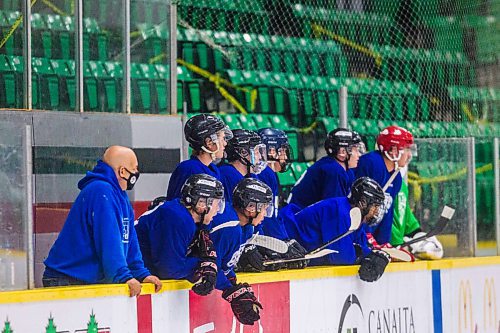 MIKAELA MACKENZIE / WINNIPEG FREE PRESS

The first day of the Selkirk Steelers MJHL training camp at the Selkirk Recreation Centre on Friday, Sept. 18, 2020.  For Mike Sawatzky story.

Winnipeg Free Press 2020