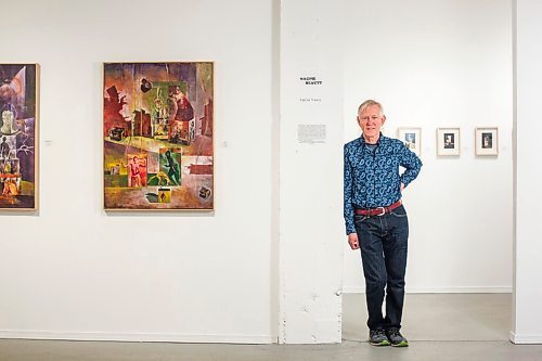 MIKAELA MACKENZIE / WINNIPEG FREE PRESS

Artist Patrick Treacy poses for a portrait at his show at the Cre8ery gallery in Winnipeg on Friday, Sept. 18, 2020.  For Al Small story.

Winnipeg Free Press 2020