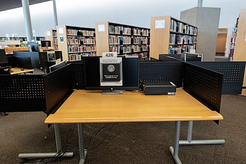 JESSE BOILY / WINNIPEG FREE PRESS
The Millennium Library prepares for its reopening on Monday. Libraries will reopen for browsing with some restrictions. Friday, Sept. 18, 2020.
Reporter: Joyanne