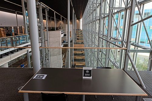 JESSE BOILY / WINNIPEG FREE PRESS
The Millennium Library prepares for its reopening on Monday. Libraries will reopen for browsing with some restrictions. Friday, Sept. 18, 2020.
Reporter: Joyanne