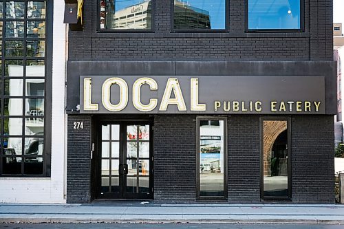 Daniel Crump / Winnipeg Free Press. Local Public Eatery on Garry St. is temporarily closed after COVID-19 outbreak was discovered. September 19, 2020.